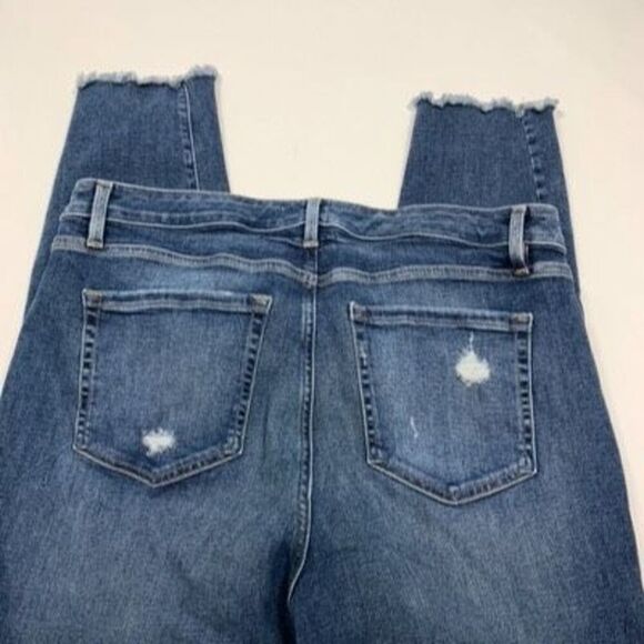 Lane Bryant Women's Flex Magic Waistband High Rise Skinny Jeans Blue Size 18 - Picture 3 of 11